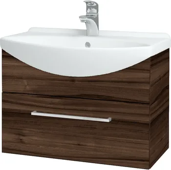 Koupelnový nábytek Dřevojas Koupelnová skříňka TAKE IT SZZ 65 - D06 Ořech / Úchytka T04 / D06 Ořech