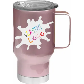 Termohrnek ON-DESIGN Cestovní TERMO hrnek 450 ml Barva: růžová