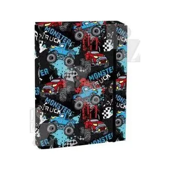 desky na sešit Školní box A5 s klopou Truck, Stil