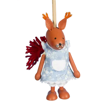 loutka Loutka bez nití - Veverka