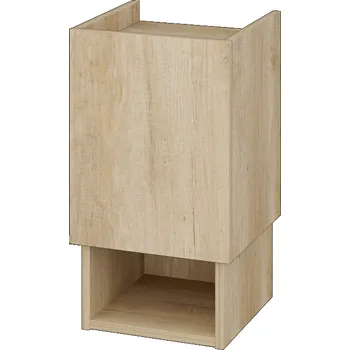 Koupelnový nábytek Dřevojas Nízká skříňka INVENCE SNDO 35 - D15 Nebraska / D15 Nebraska / Pravé