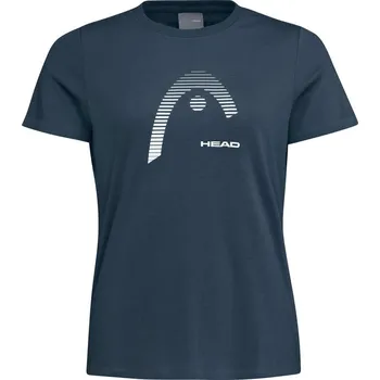 Dámská móda Dámské tričko Head CLUB LARA T-SHIRT WOMEN Barva: NAVY BLUE, Velikost: S