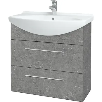 Koupelnový nábytek Dřevojas Koupelnová skříňka TAKE IT SZZ2 75 - D20 Galaxy / Úchytka T02 / D20 Galaxy