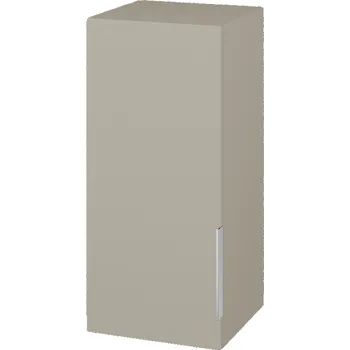 Koupelnový nábytek Dřevojas Horní skříňka SYD 35 - M05 Béžová mat / Úchytka T05 / M05 Béžová mat / Pravé