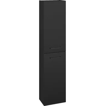 Koupelnový nábytek Dřevojas Vysoká skříň DOOR SV1D2 35 - N03 Graphite / Úchytka T06 / N03 Graphite / Pravé
