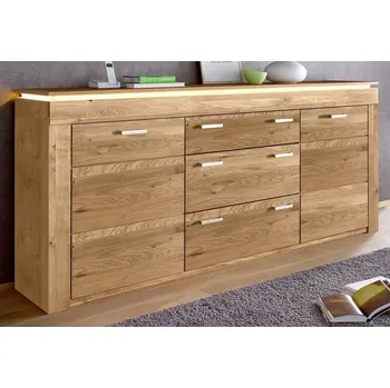 Komoda Komoda 222cm DUB masiv - LYON LYON15D