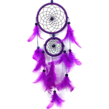 Lapač snů Lapač snů - Střední Fialový, Ručně Vyráběný