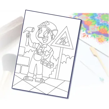 Radost v písku Šablona na pískování opravář Varianta: A4 (210 x 297 mm)