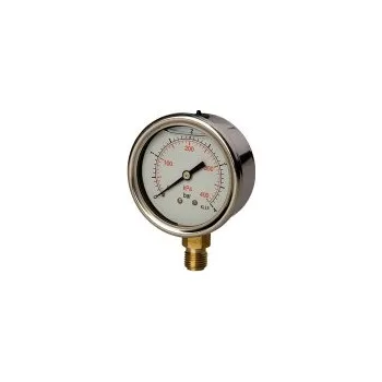 Příslušenství ke kompresoru VSK Manometr na vzduch glycerinový 0-400 závit 1/4" GS04-22