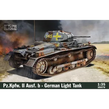 Plastikový model IBG 1/35 Pz.Kpfw. II Ausf. B - German Light Tank