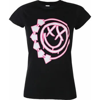 Tričko metal dámské Blink 182 - Six Arrow Smile - ROCK OFF - BLINKTS02LB - XL