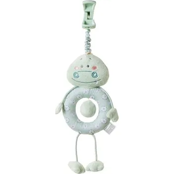 Hračka pro nejmenší Saro Baby závěsná hračka s klipem Jungle Party Crocodile