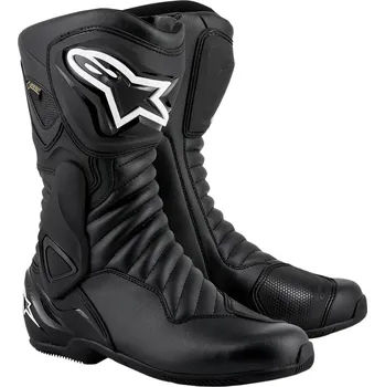 Moto obuv Alpinestars S-MX 6 V2 Gore-Tex Black 2023 36