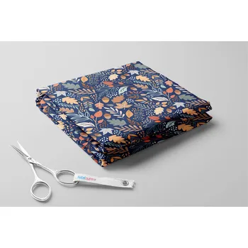 Fleece antipilling, Barvy podzimu Barva: Jeans