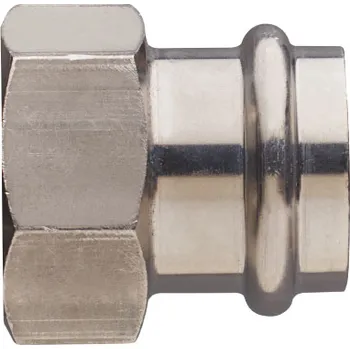 Vodovodní potrubí Frabopress INOX přechod s vnitřním závitem 18 mm x 1/2" FPN.XF270.1815