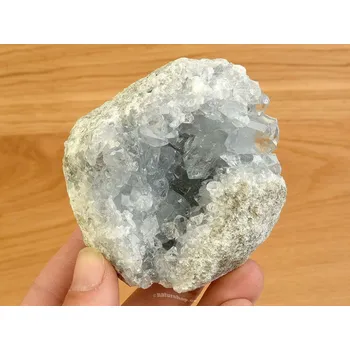 Přírodní kámen Drúza z celestýnu Madagaskar 295g