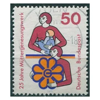 Poštovní známka (1975) MiNr. 831 - O - Německo - 25. výročí "Müttergenesungswerk" (2)