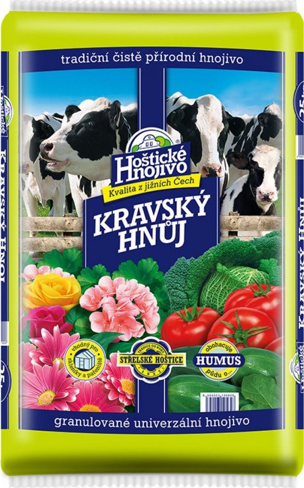 Hoštický Kravský hnůj 25kg