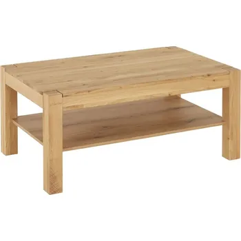 Konferenční stolek Konferenční stůl divoký DUB masiv - BERLIN 105x65 cm BERLIN-105X65-2