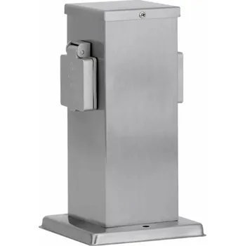 Elektrická zásuvka Zásuvkový sloupek P5461 matný chrom