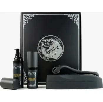 Péče o vousy Hey Joe Beard Growth Kit - Dárková sada na podporu růstu vousů