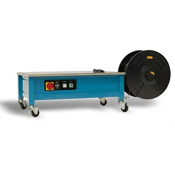 Obalový materiál Poloautomatický páskovací stroj TP 202L - Snížený pro páskování velkých balíků
