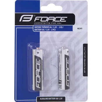 Článková baterie baterie FORCE tužkové AA / 1,5V 1 x 2 ks