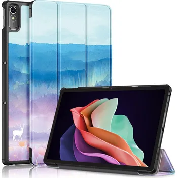 Pouzdro na tablet Luxusní Pouzdro Lenovo Tab P11 2Nd Gen S Potiskem Možnost: Var.7 Modrá Záře