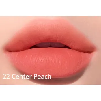 Rtěnka PERIPERA - INK AIRY VELVET - Barevný lesk na rty 4 g odstín 22 Center Peach