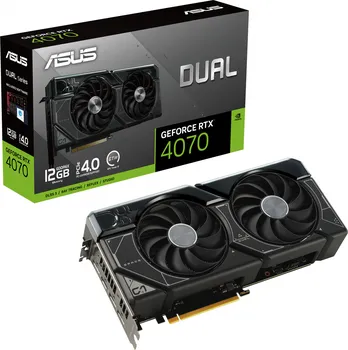 Grafická karta ASUS Dual GeForce RTX 4070 12 GB (90YV0IZ3-M0NA00)