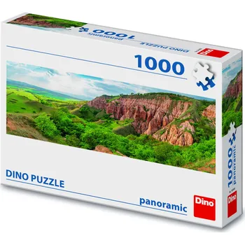 Dino Puzzle Červená rokle 1000 dílků panoramic