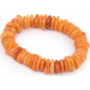 Náramek Avanturín oranžový - disky