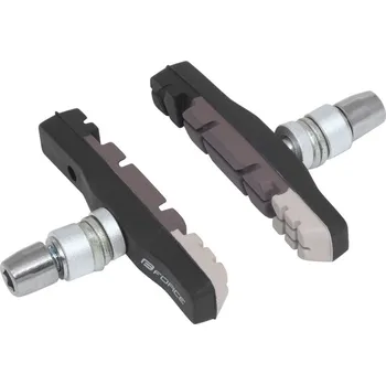 Brzda na kolo FORCE gumičky brzd F jednorázové, črn-šedé balené 70mm