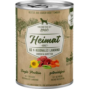 Krmivo pro psa Bosch Homeland Adult regionální venkovské hovězí 12 × 400 g