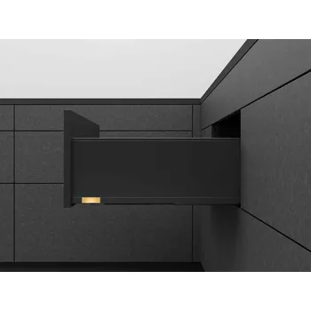 Nábytkové kování BLUM Bočnice LEGRABOX PURE "C" černá karbon L+P Jmenovitá délka [mm]: 270