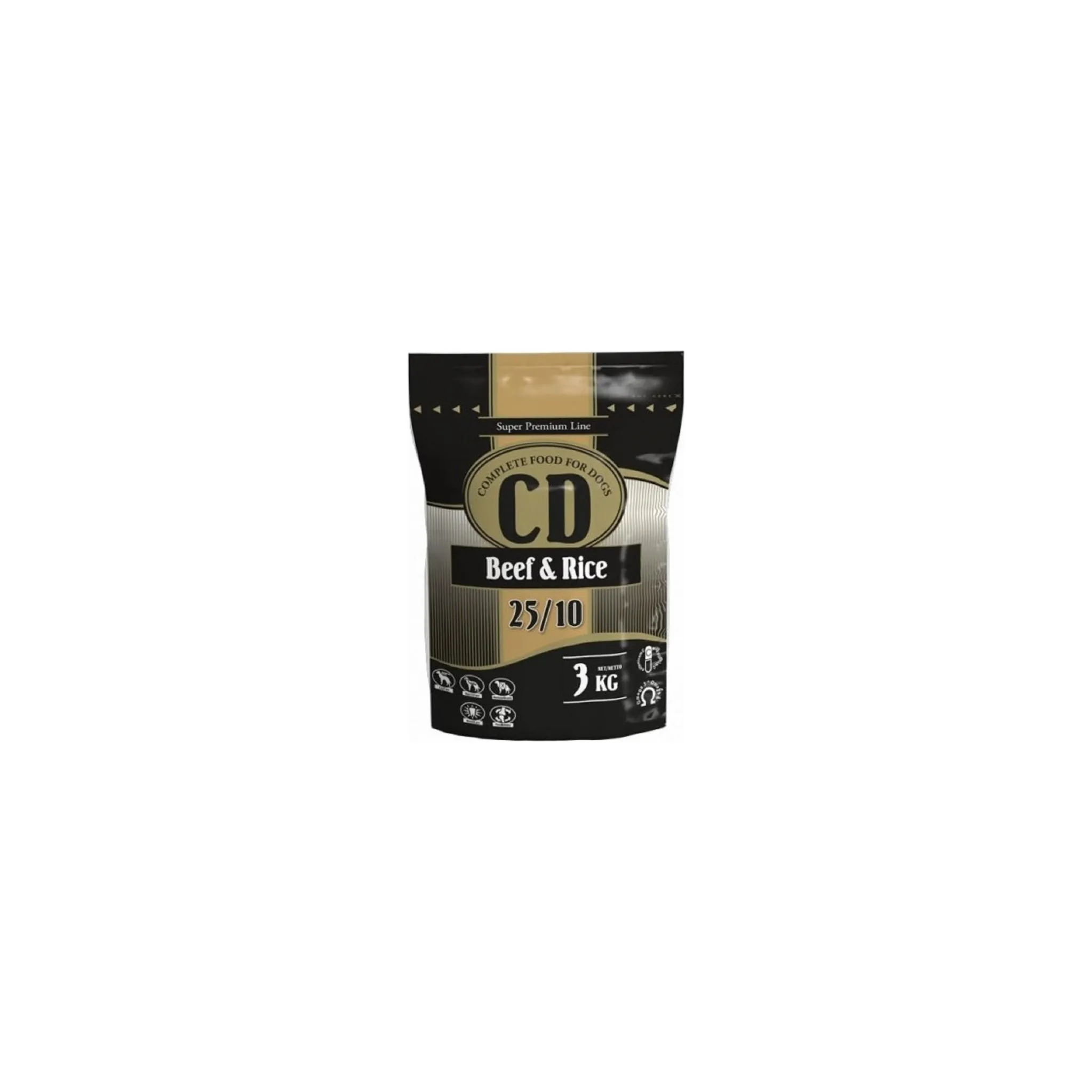Fotografie 1 - Krmivo pro psa Delikan CD Adult Medium/Large Beef/Rice 3 kg