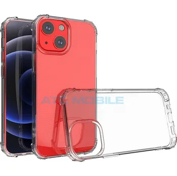 Pouzdro na mobilní telefon Shield4U shockproof kryt iPhone 13 mini čirý a zpět 22 Kč s ATC Clubem