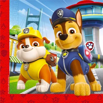 Papírový ubrousek PROCOS Papírové ubrousky Paw Patrol 33x33cm 20ks
