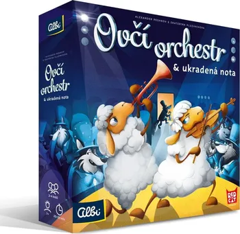 Desková hra Albi Ovčí orchestr a ukradená nota