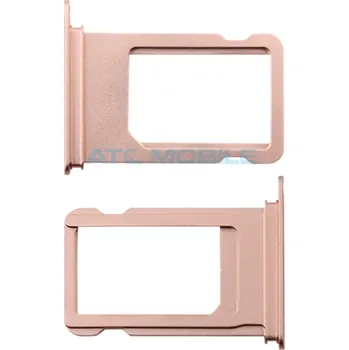 Držák SIM (SIM Tray) iPhone 7 Plus růžovozlatý, originální a zpět 1 Kč s ATC Clubem