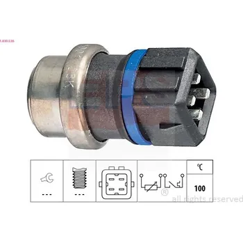 Autoelektrika Snímač, teplota chladiva EPS 1.830.536