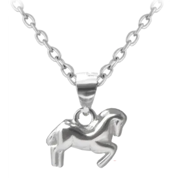 Náhrdelník Dětský stříbrný náhrdelník - koník