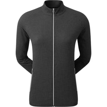 FootJoy Houndstooth Print Woven dámská mikina, černá dámské, XS