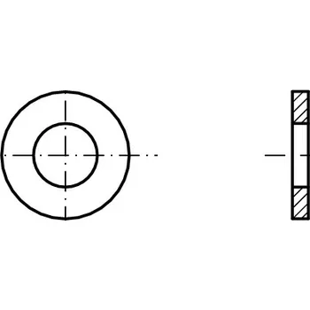 podložka PROFISTYL DIN 1440 podložka kruhová pro čepy pozink Varianta: DIN 1440 podložka kruhová pro čepy ZnB 3