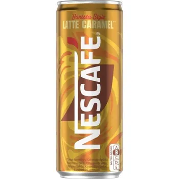 Káva NESCAFÉ Latte caramel , ledová káva 250ml