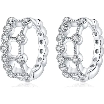 Náušnice Dámské stříbrné náušnice ALIZE Ag 925