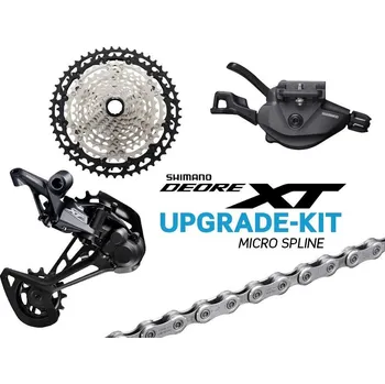 Řetěz na kolo Sada Shimano XT M8100 1x12 - Bez brzd,doprava zdarma KLIKY 175MM