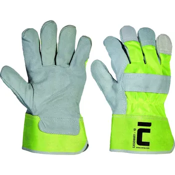 Pracovní rukavice Cerva CASSOWARY Pracovní rukavice HV žlutá - 72 párů 10,5 0101024379105