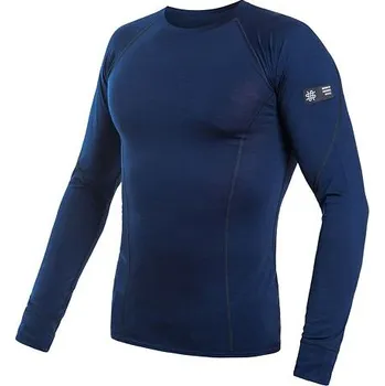 Pánské tričko SENSOR MERINO ACTIVE pánské triko dl.rukáv deep blue Velikost: XXL