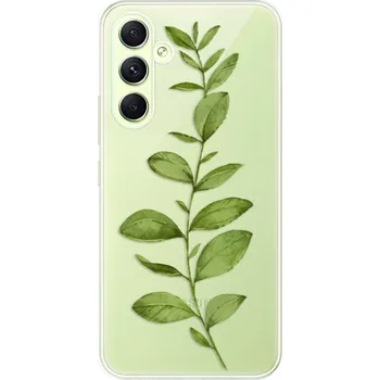 Pouzdro na mobilní telefon Odolné silikonové pouzdro iSaprio - Green Plant 01 - Samsung Galaxy A54 5G